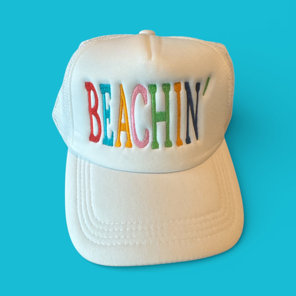 Beach embroidered vacation hat great for going beachin’