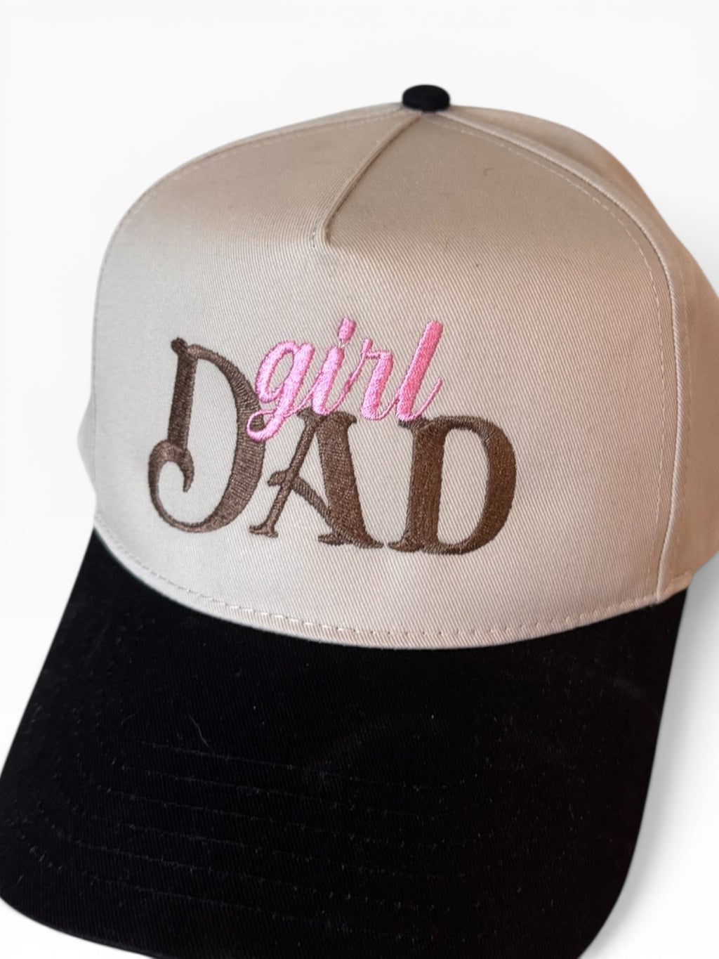 Girl dad, girl dad hat, gender reveal for dad, gender reveal hat, fathers day gift, new dad, birth announcements  