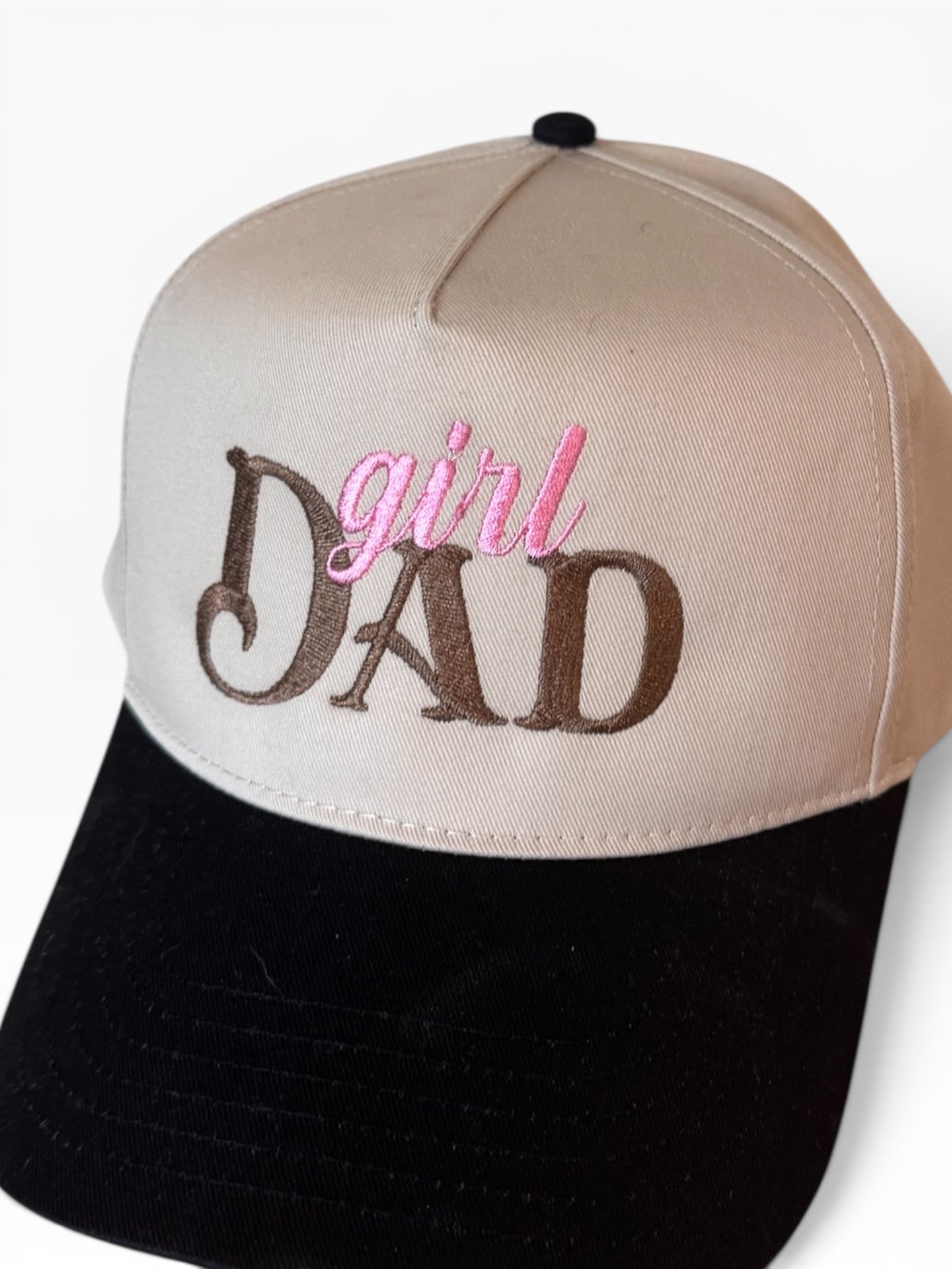 Girl dad, girl dad hat, gender reveal for dad, gender reveal hat, fathers day gift, new dad, birth announcements  