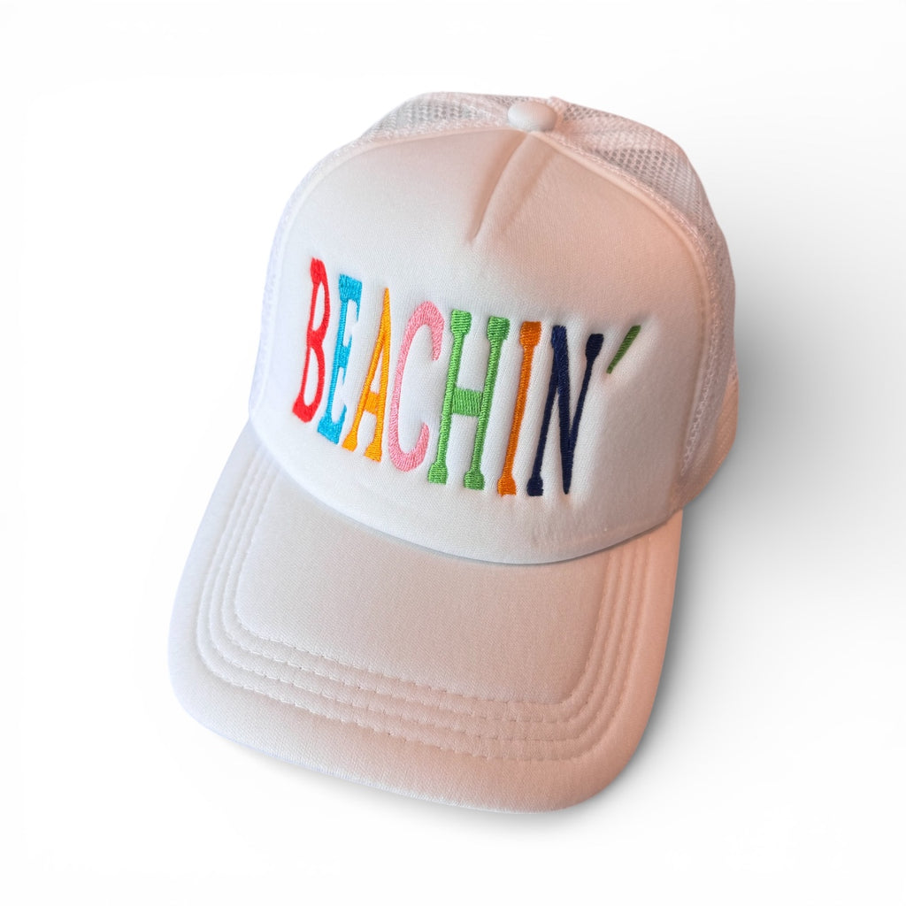 Beach embroidered vacation hat great for going beachin’