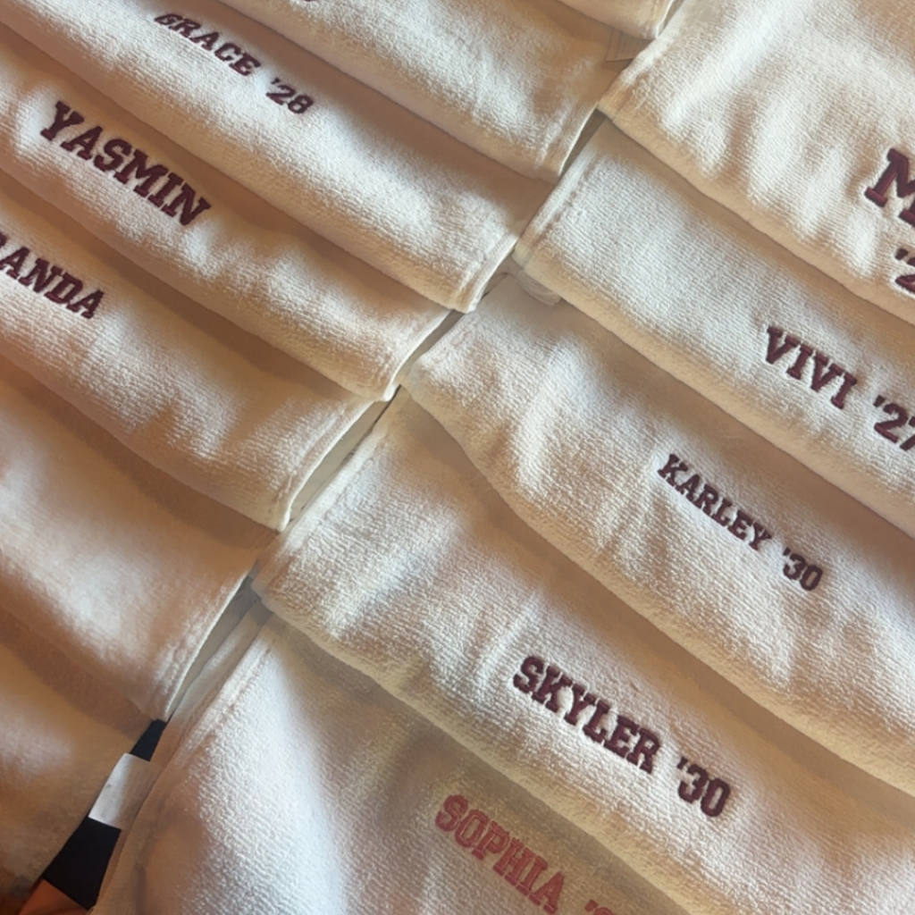 Embroidered Aggie Rally Towels