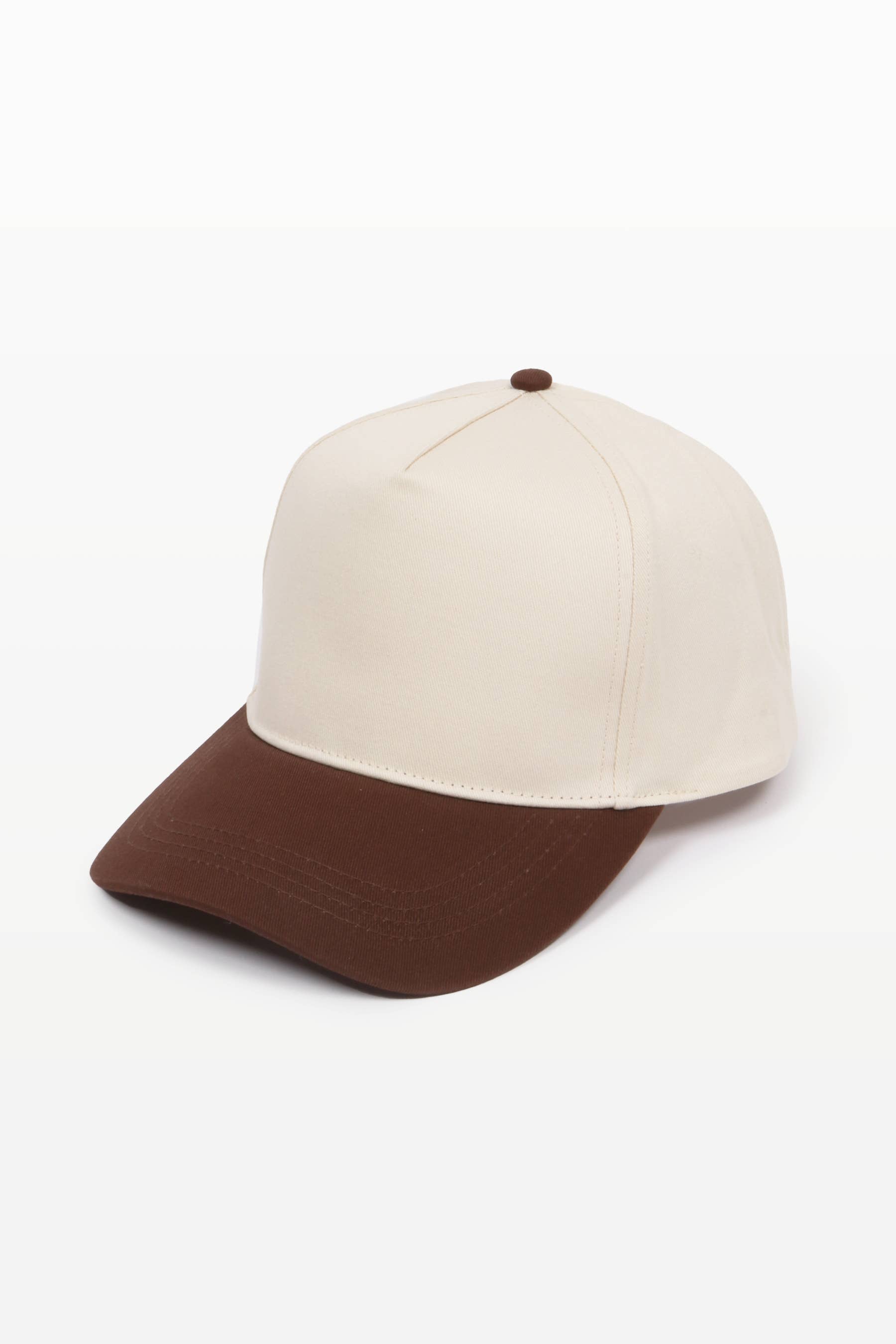 5 Panel Two-Tone Caps