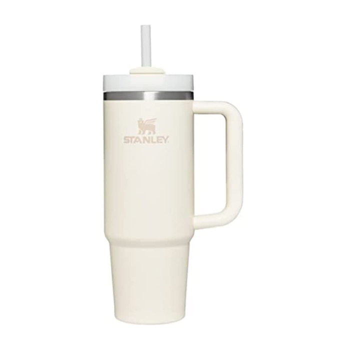 Engraved 40 oz tumbler, Western insulated cup with handle and straw