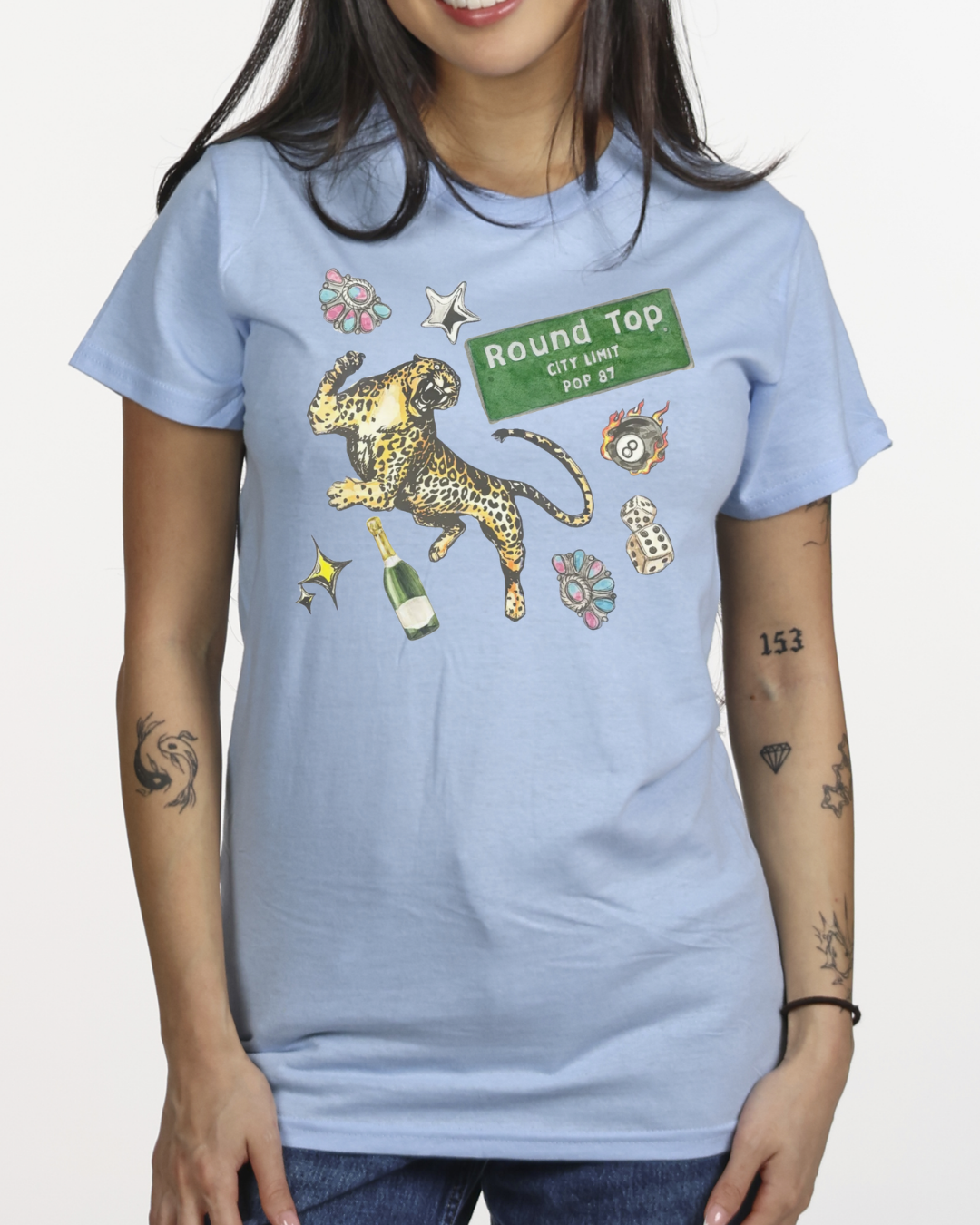 Round Top Graphic Tee