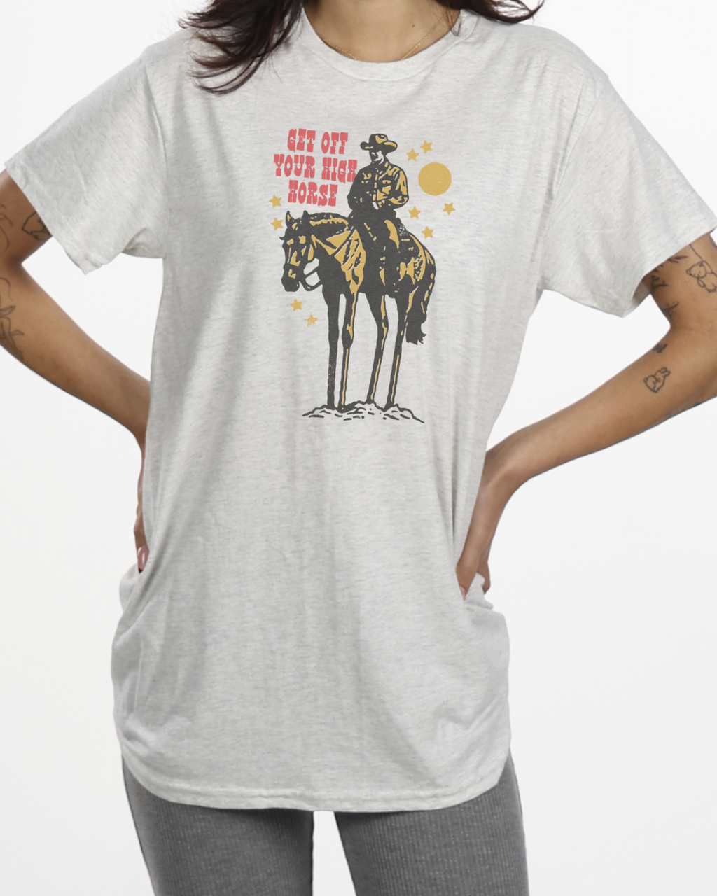 High Horse Snarky Western Graphic Tee
