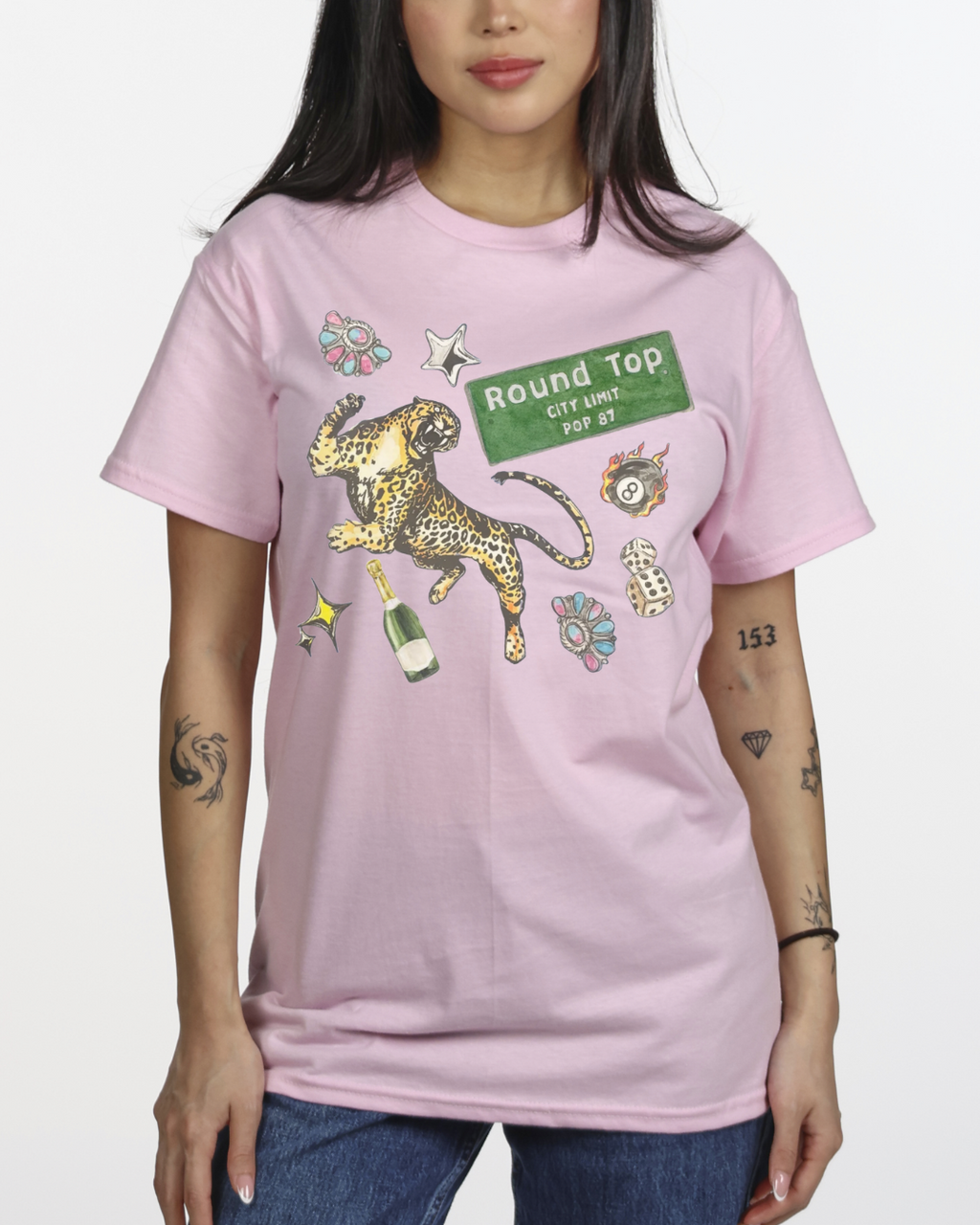 Round Top Graphic Tee